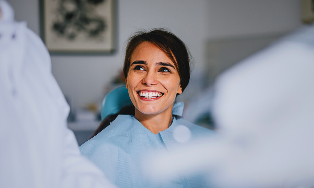 patient receiving general dentistry services in hebron ky