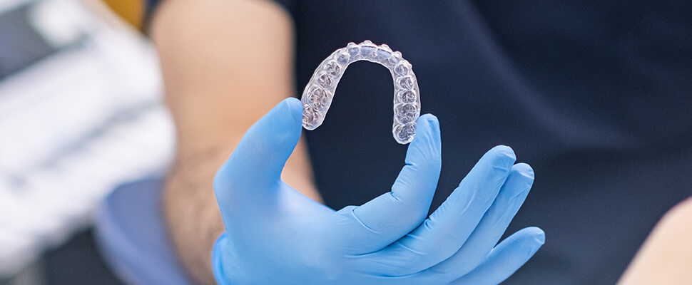 clear aligners created for a patient in hebron ky